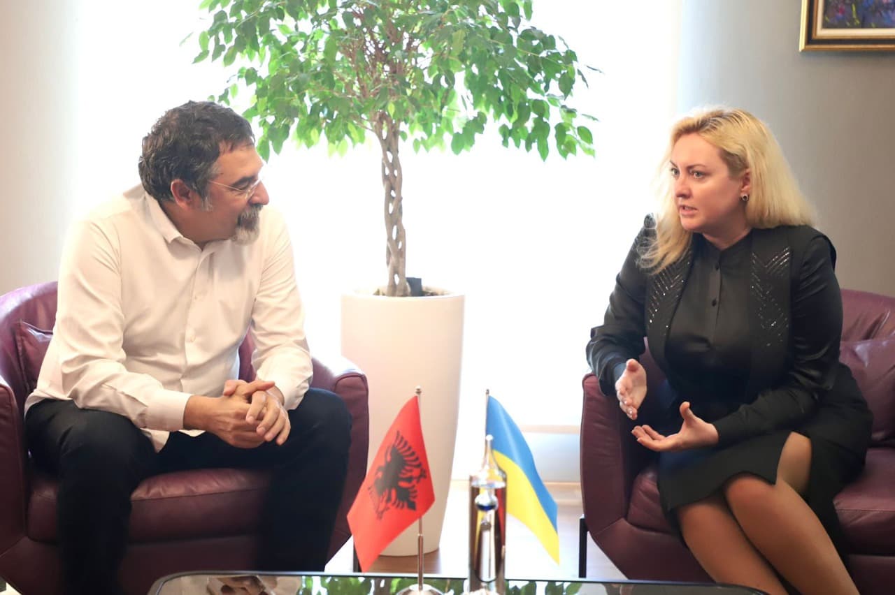 Çuçi pret kryetaren e Këshillit Rajonal të Kharkiv: Shqipëria mbështet Ukrainën në rezistencën për liri