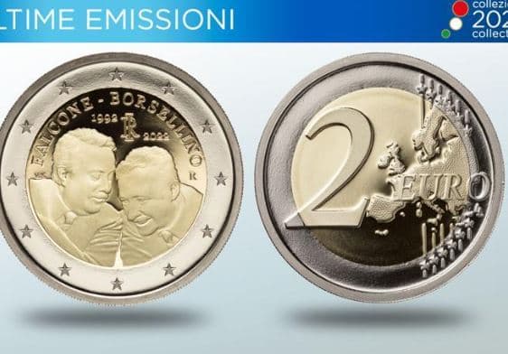 Falcone dhe Borselino bëhen “fytyra” e monedhës 2 euro