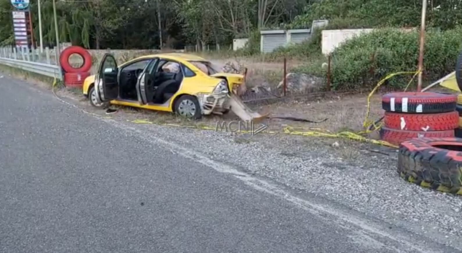 Aksident me një të vdekur dhe 4 të plagosur në Milot-Mamurras (Video)