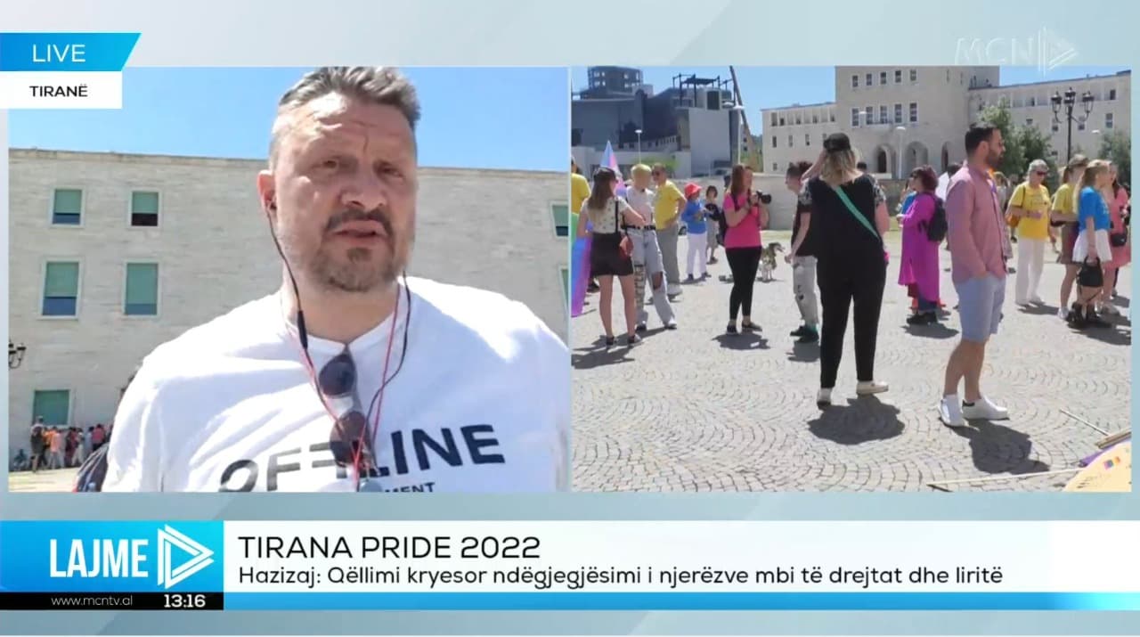 Tirana Pride 2022/ Hazizaj: Hapni dyert dhe dritaret e mendjes për të drejtat e LGBTI