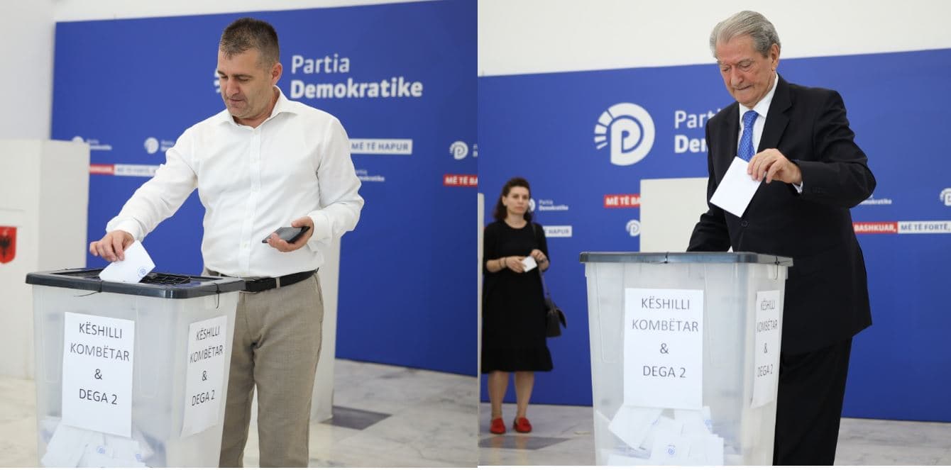 Votimi për kreun e PD/ Rezultati i pjesëmarrjes sipas qarqeve