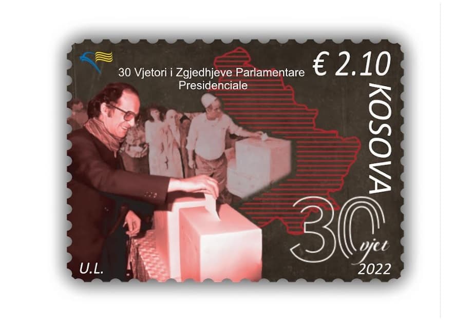 30-vjetori i Zgjedhjeve Parlamentare-Presidenciale/ Filatelia e Kosovës dedikim për pullën e re postare