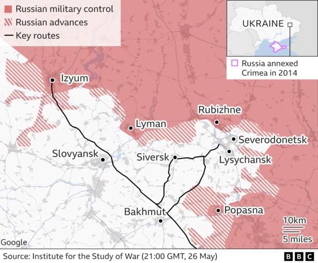 Rusia: Lyman është nën kontrollin tonë të plotë