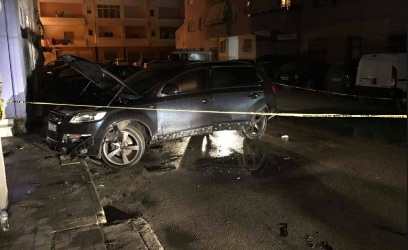 Hidhet në erë “Audi Q7” në Kamzë, dyshime për pronarin i përzier në grupe kriminale