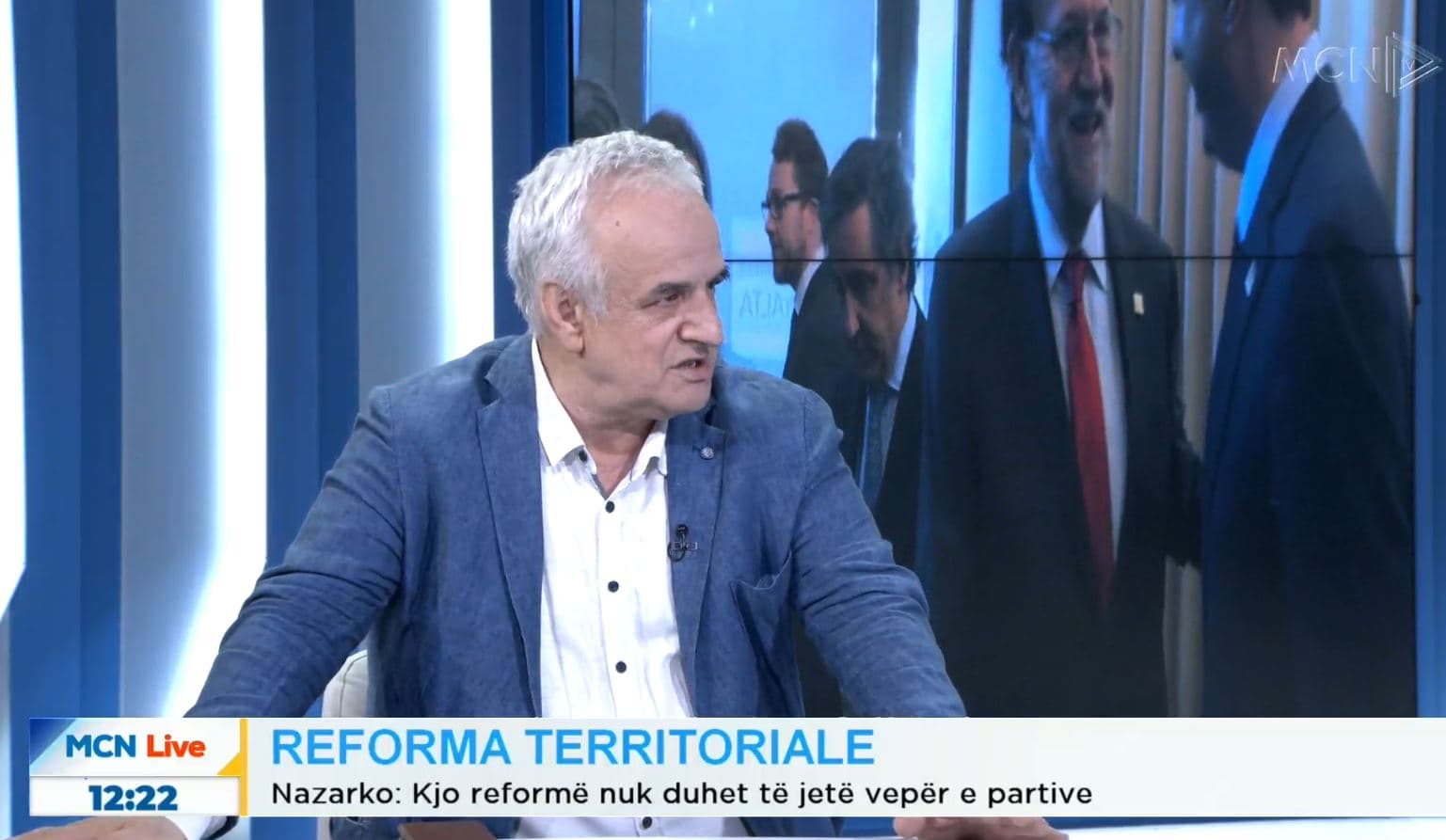 Nazarko: Reforma territoriale përdoret për interesa partiake, mos interesimi i të huajve, shenjë e keqe