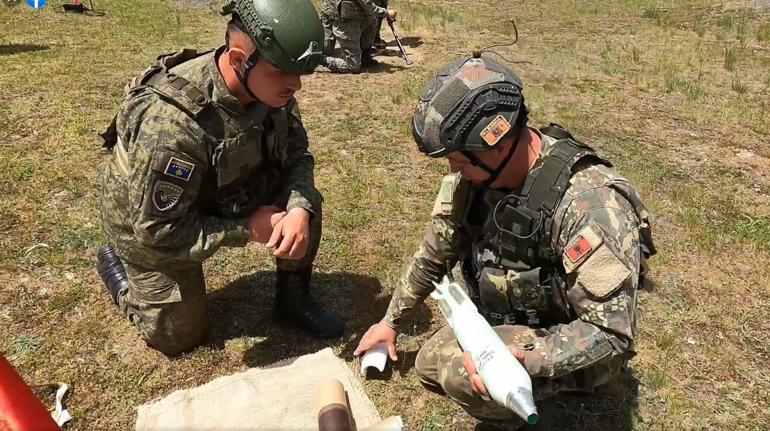   Forcat e Sigurisë së Kosovës trajnohen nga Forca Tokësore e Shqipërisë