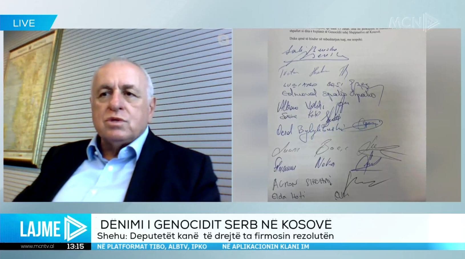 Rezoluta për Kosovën, Shehu: Maxhoranca të zhvishet nga varësitë ndaj Vuçiç