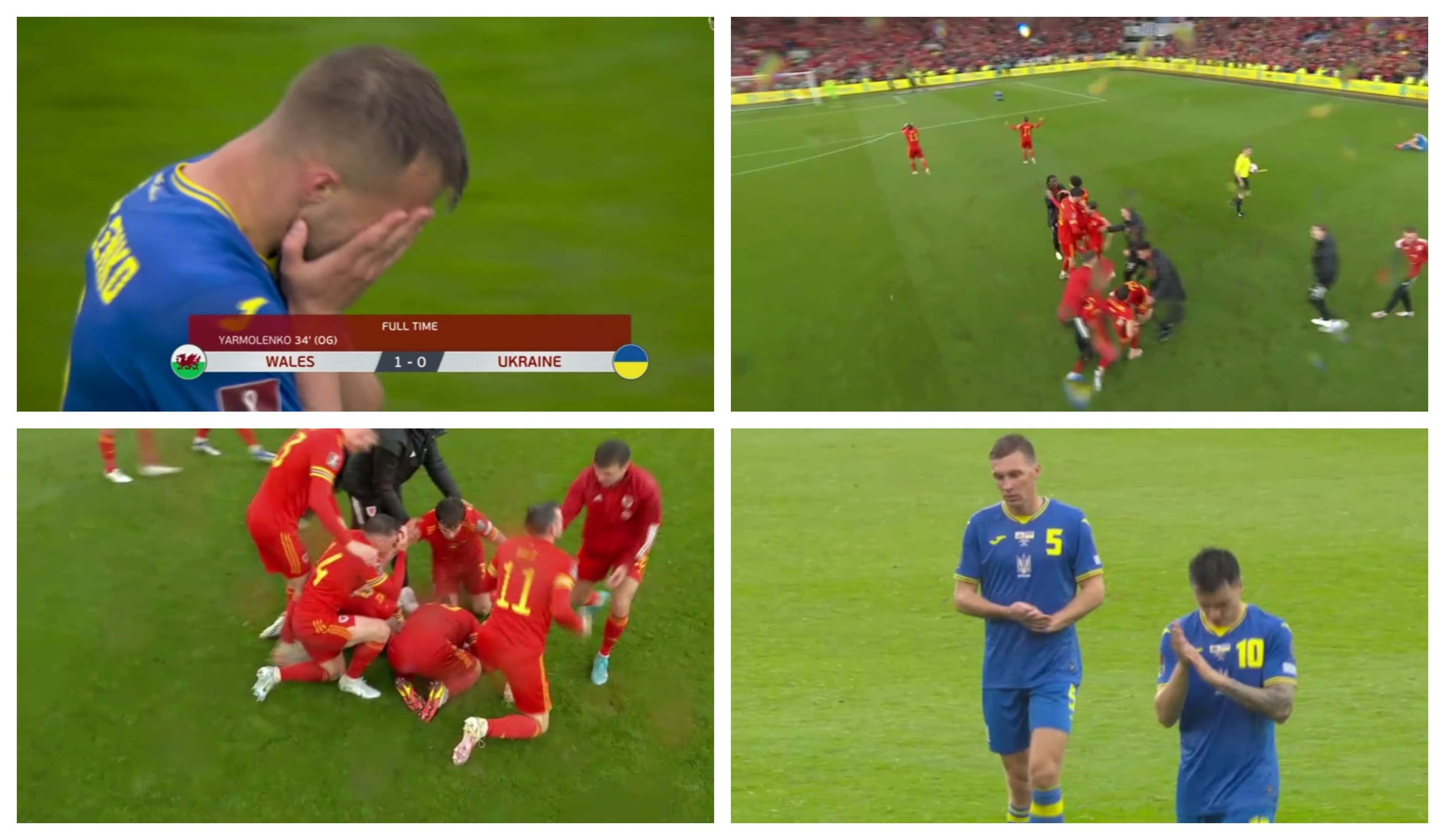 Uellsi kualifikohet në Botëror, një autogol eliminon Ukrainën (VIDEO)