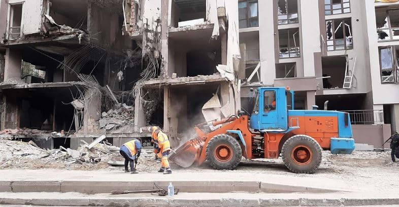 Kievi: 614 ndërtesa janë dëmtuar dhe 90 të tjera janë shkatërruar në Dymer