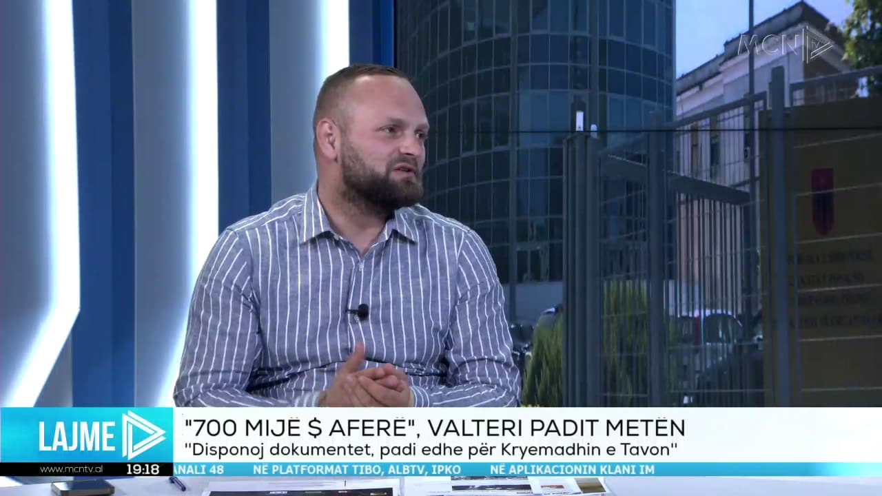 Akuzat ndaj Metës, Valteri: 690 mijë euro të padeklaruara për lobim