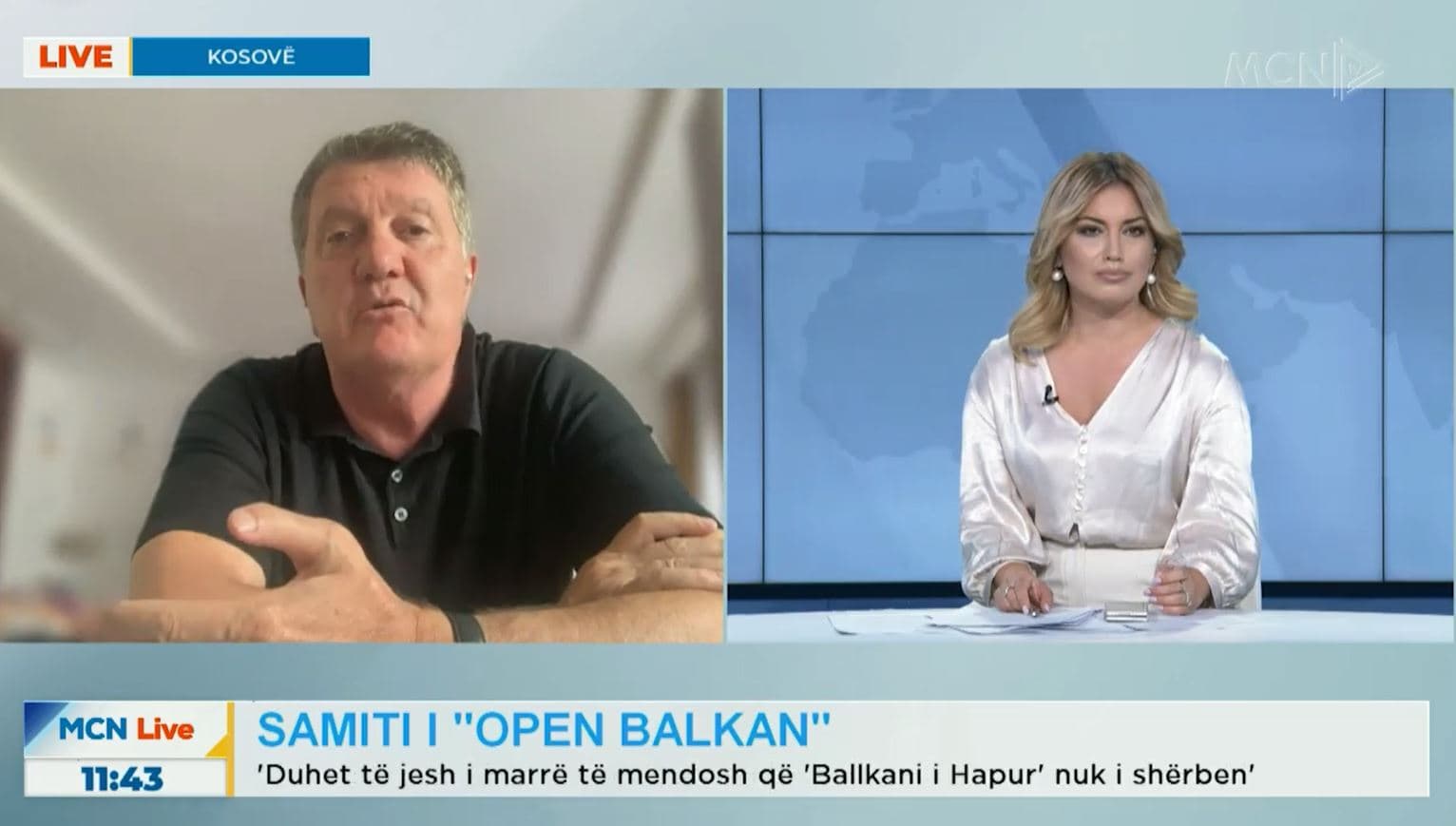Ballkani i Hapur/ Zeka: Nisma do t'i sjellë vetëm të mira rajonit, Kosova nuk mund të jetë më e izoluar sesa është (VIDEO)