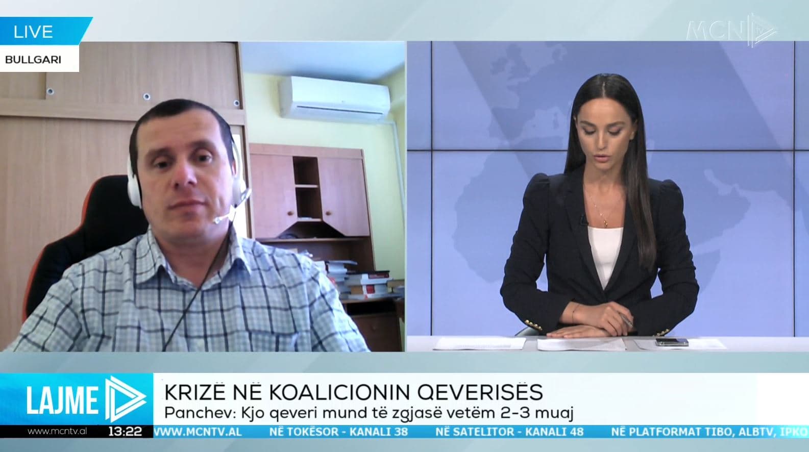 Panchev: Qeveria bullgare mund të zgjasë deri në 3 muaj. Ballkani nuk varet nga gruri serb (VIDEO)