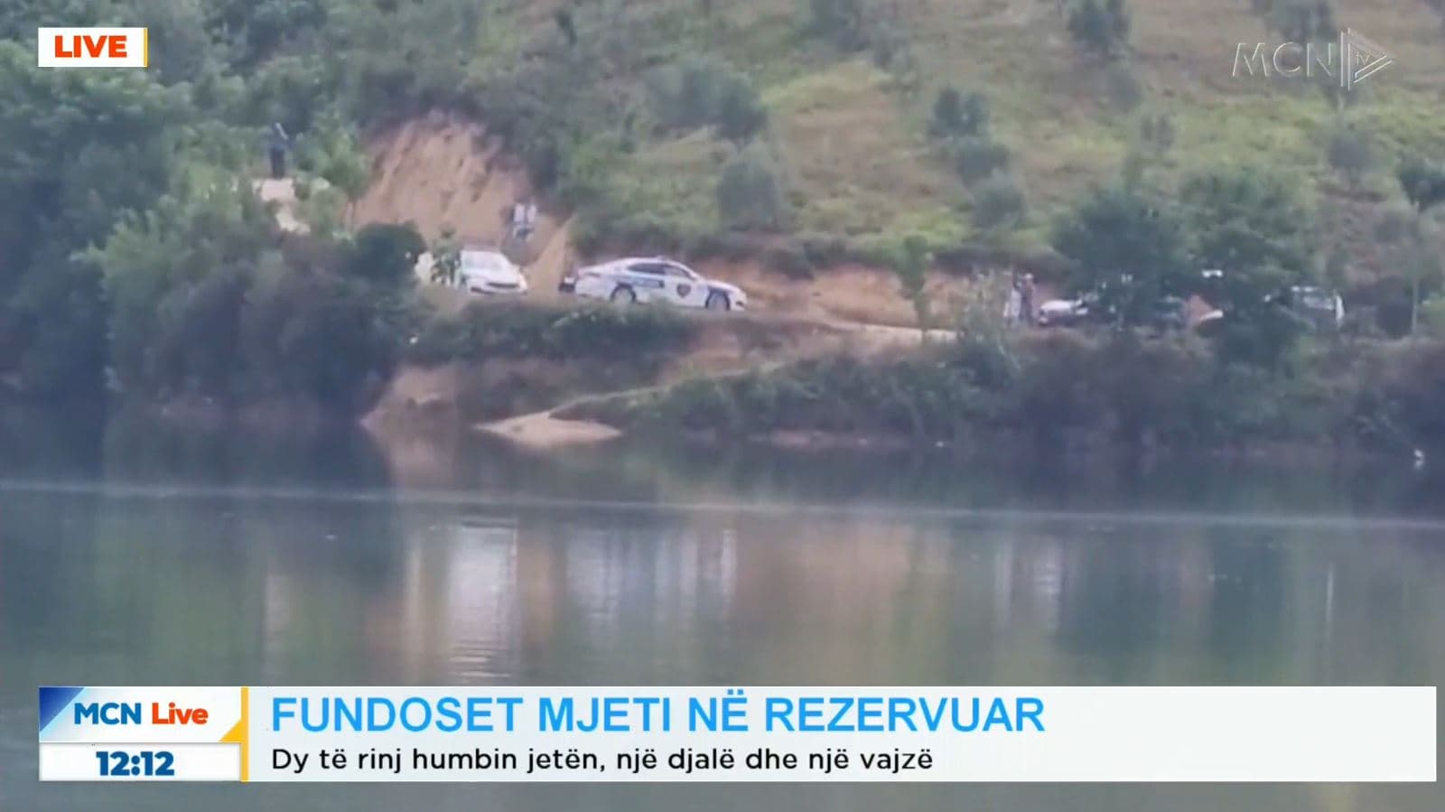 Makina e fundosur në rezervuarin e Çekrezës, nxirren trupat e një vajze dhe një djali (Video)