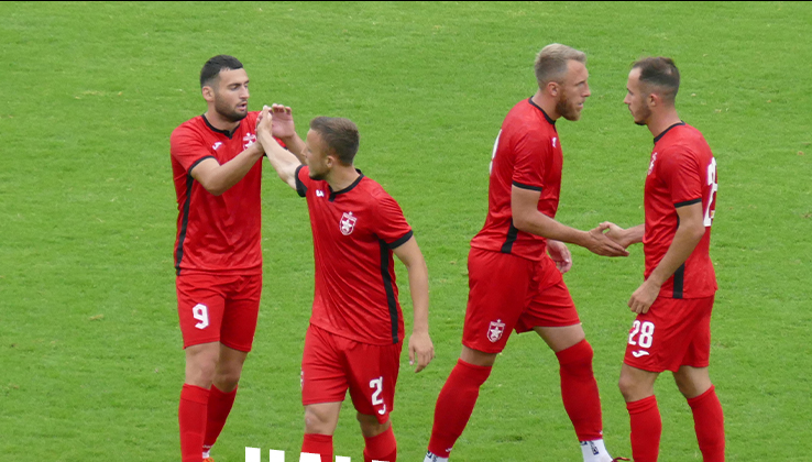 Dy gola dhe dy penallti të humbura, Partizani barazon në miqësore