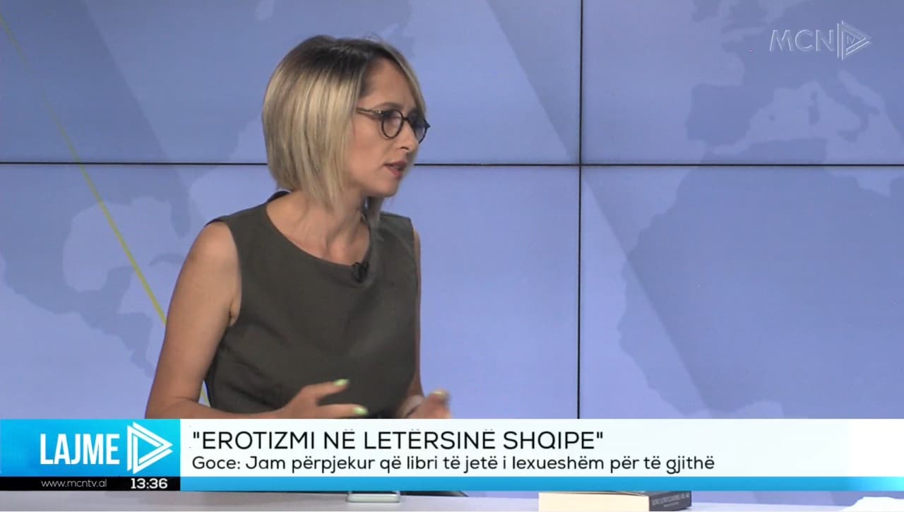 "Erotizmi në letërsinë shqipe", Goce: Studim i mirëfilltë akademik, mund të mësohet për shoqërinë (Video)