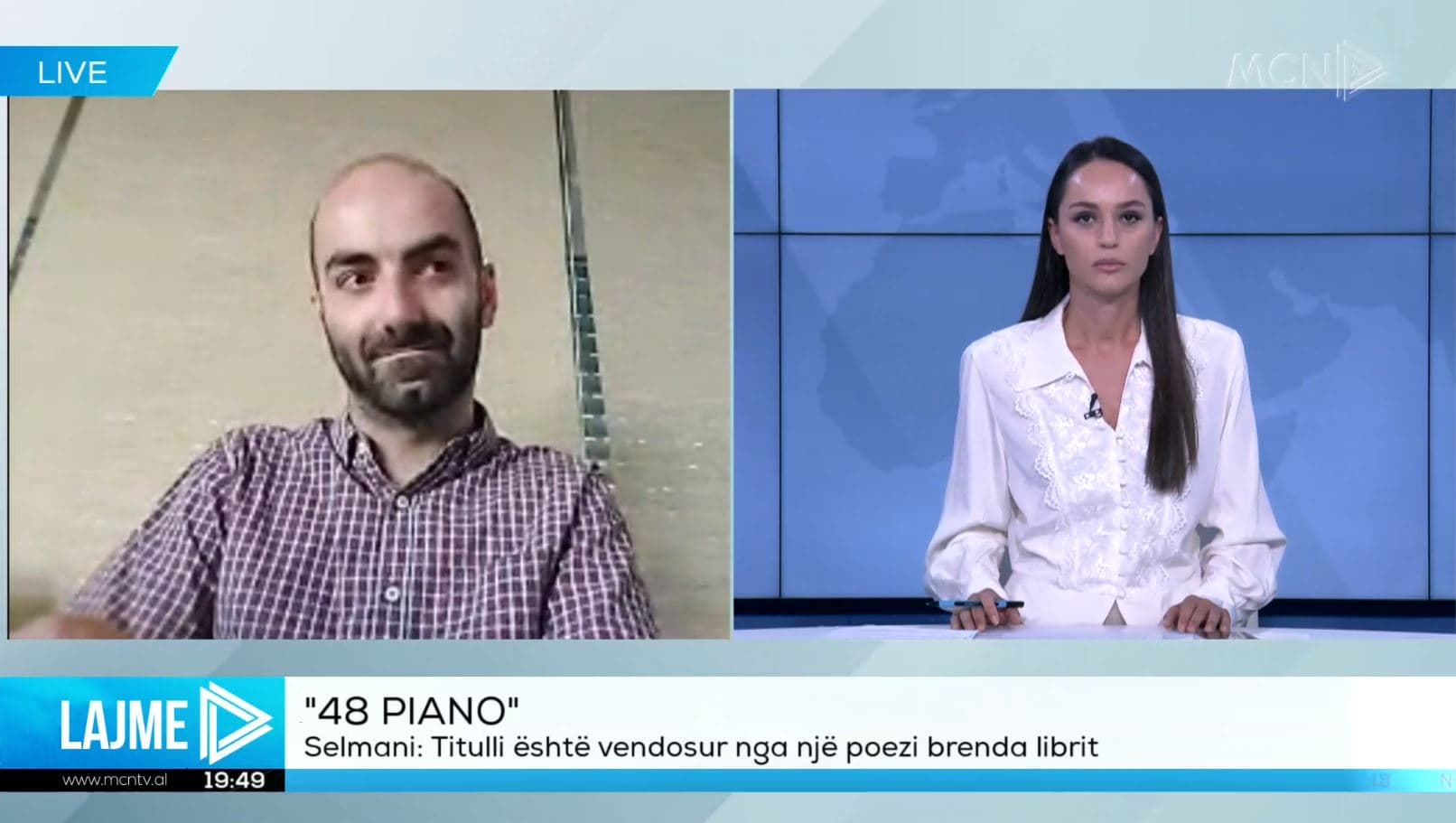 Selmani rrëfen librin “48 piano”: Ku frymëzohem dhe cila është poezia që më tejkaloi si autor (VIDEO)