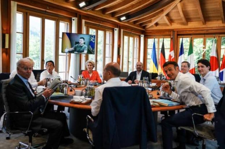 Samiti i G7-ës/ Zelensky kërkon sisteme të mbrojtjes kundërajrore dhe ndihmë për eksportet e grurit