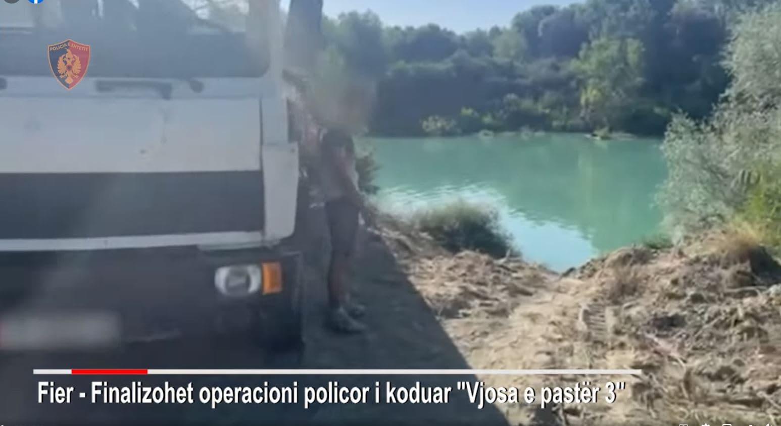      U kapën duke marrë inerte në shtratin e lumit Vjosë, arrestohen dy persona  