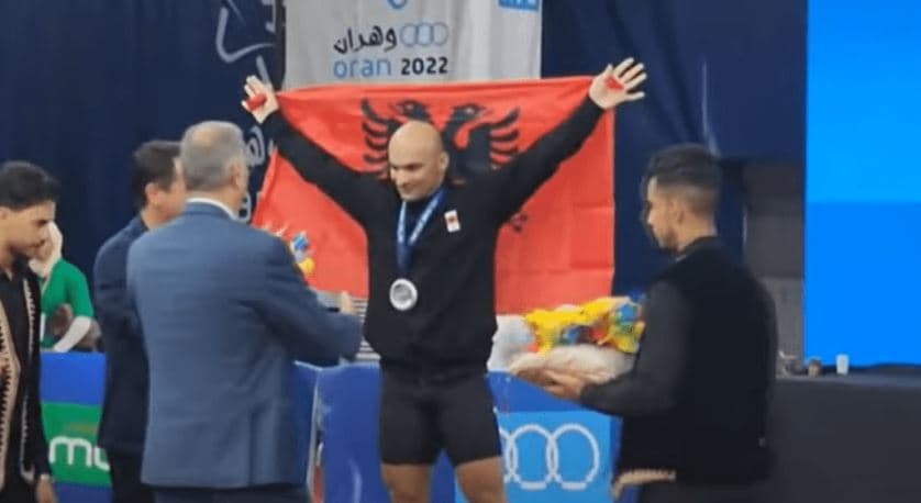    Lojrat Mesdhetare “Oran 2022”/ Erkand Qerimaj siguron medalje argjendi