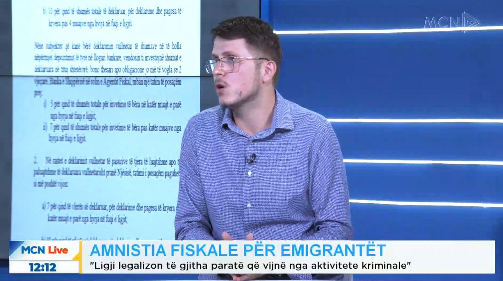 “Pasojat katastrofike, përfitimet minore”, Tola: Amnistia fiskale pastron paratë në pak muaj, nxit krimin dhe korrupsionin (VIDEO)