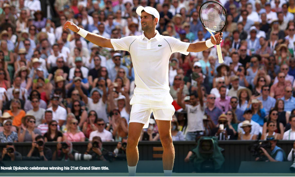 Triumf me përmbysje, Djokovic fiton titullin e Wimbeldon
