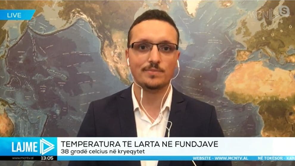 Osmani: Vala e të nxehtit me temperatura të larta prezente gjatë tërë javës, temperaturat deri në 39°C në Tiranë (VIDEO)