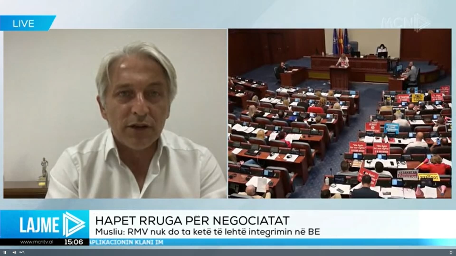 Miratimi i propozimit francez/ Musliu: Opozita e keqpërdori për përfitime politike, vendimi i sotëm zhbllokon procesin integrues të vendit për në BE