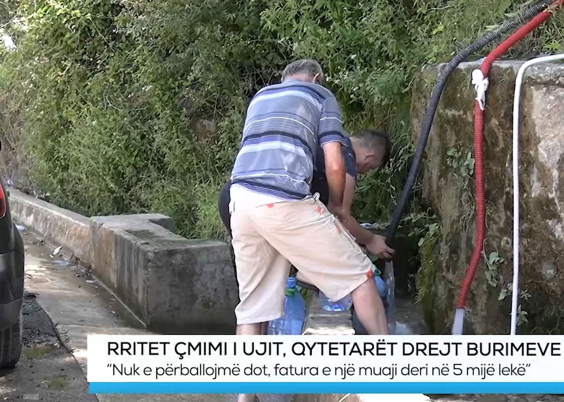 Rritet çmimi i ujit, qytetarët drejt burimeve (VIDEO)