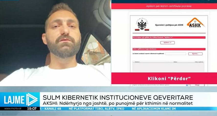 Sulmi ndaj institucioneve qeveritare/ Eksperti i IT: I fuqishëm dhe i mirëorganizuar, fikja e sistemit veprimi i duhur (VIDEO)
