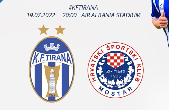 Turi i dytë në Conference League, Tirana pret sot në “Air Albania” Zrinjskin