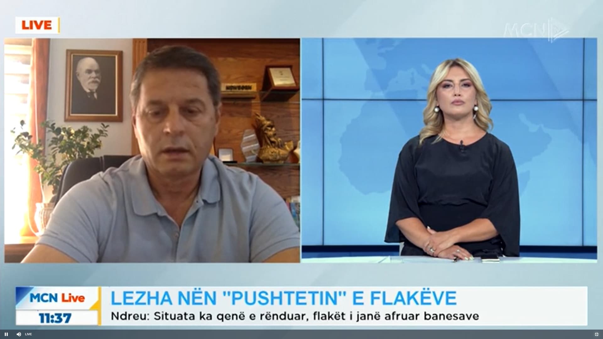  Lezha në flakë/ Ndreu: Zjarrvëniet në disa raste janë edhe me qëllime kriminale nga banorët