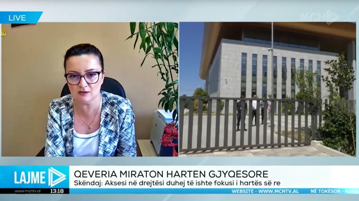 Harta e re gjyqësore/ Skëndaj: Reduktimi pasi gjykatat nuk kanë gjyqtarë, privohet aksesi në drejtësi (VIDEO)