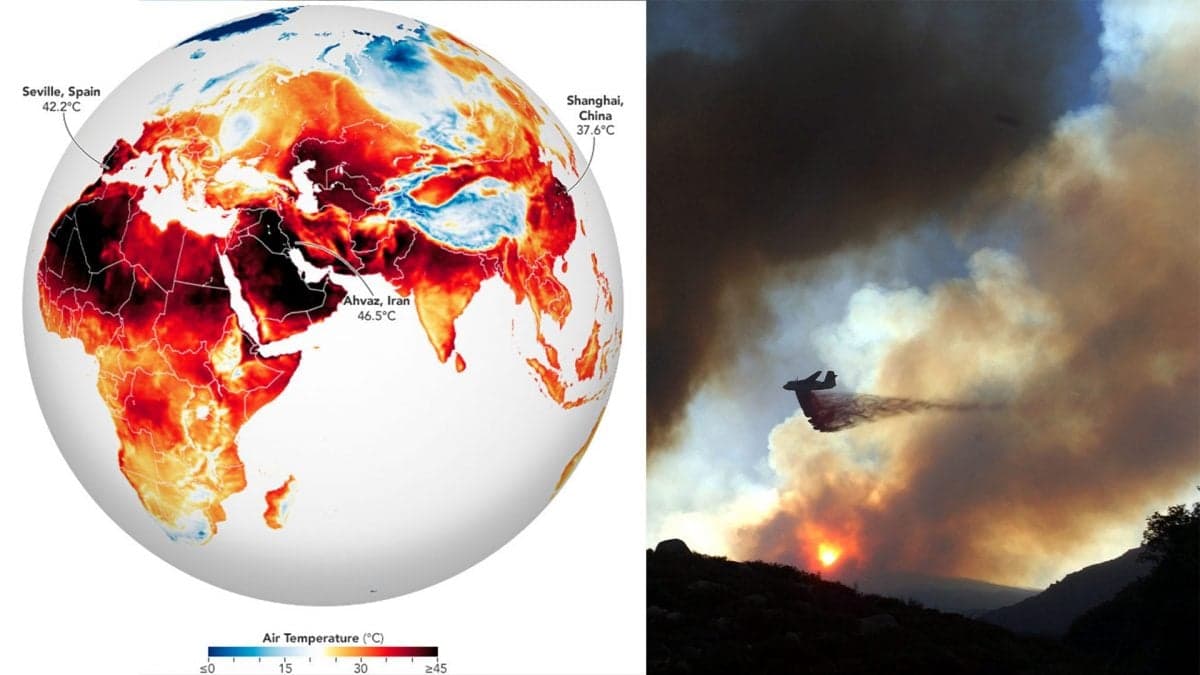 Nxehtësia ekstreme dhe zjarret shkatërruese, NASA: Sinjal i emetimeve njerëzore