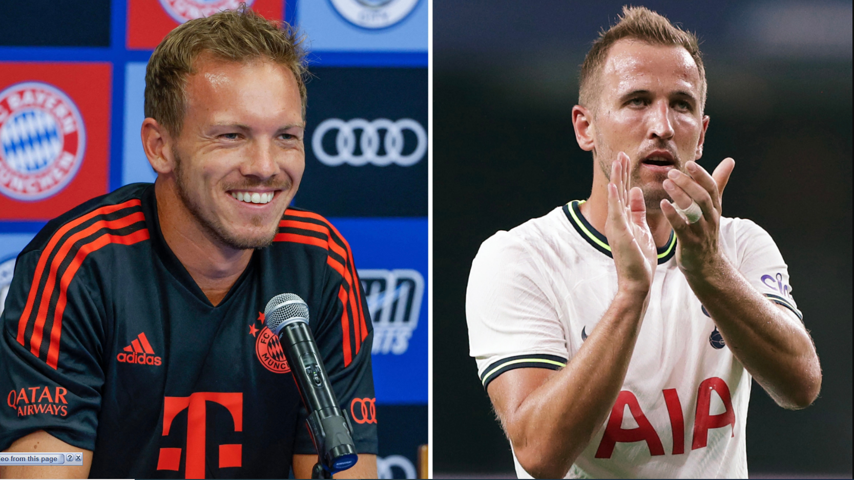 Nagelsmann: Kane është futbollist i shkëlqyer, por shumë i shtrenjtë