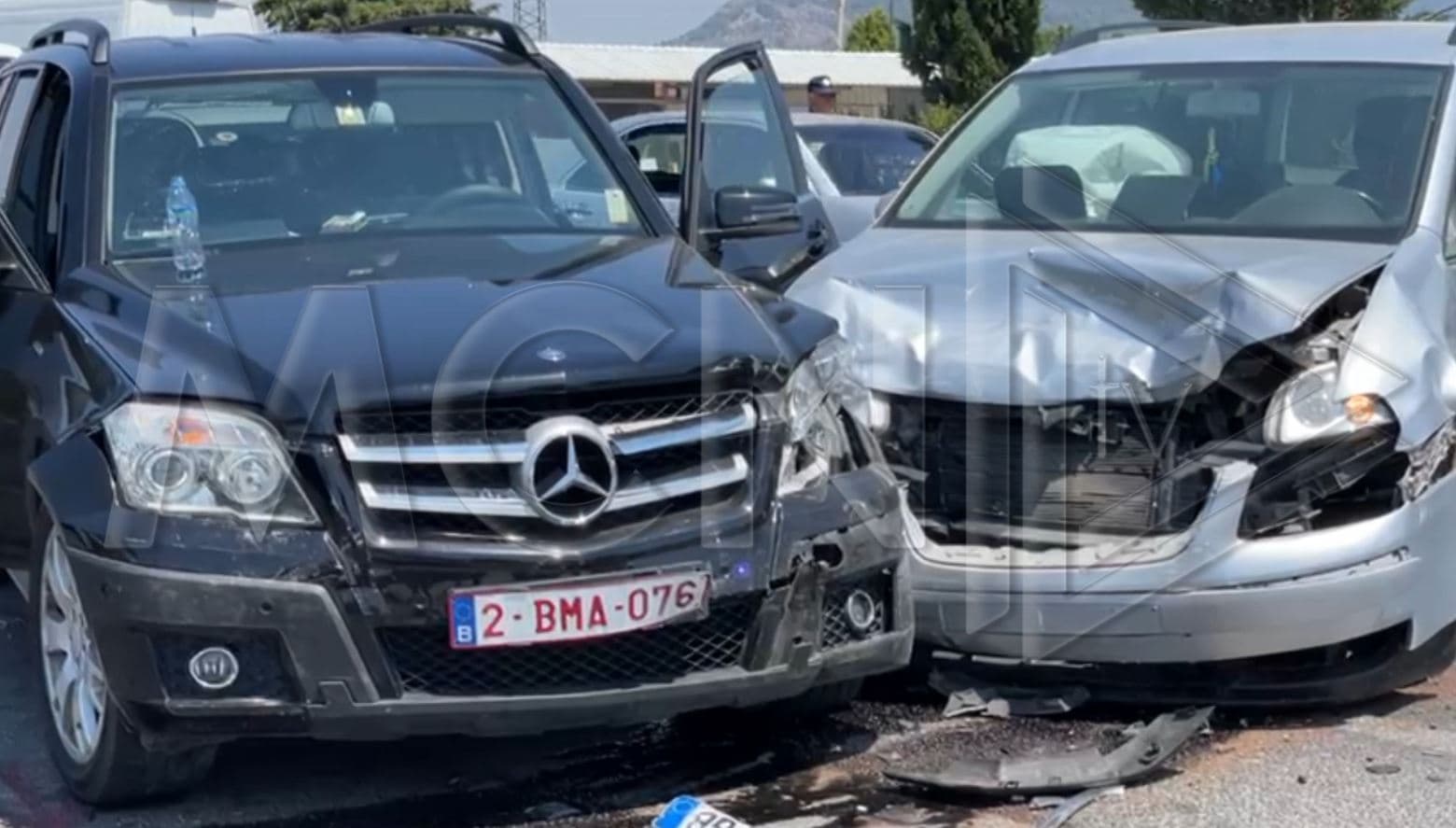 Aksident i trefishtë në Lezhë-Milot, ka të plagosur (VIDEO)