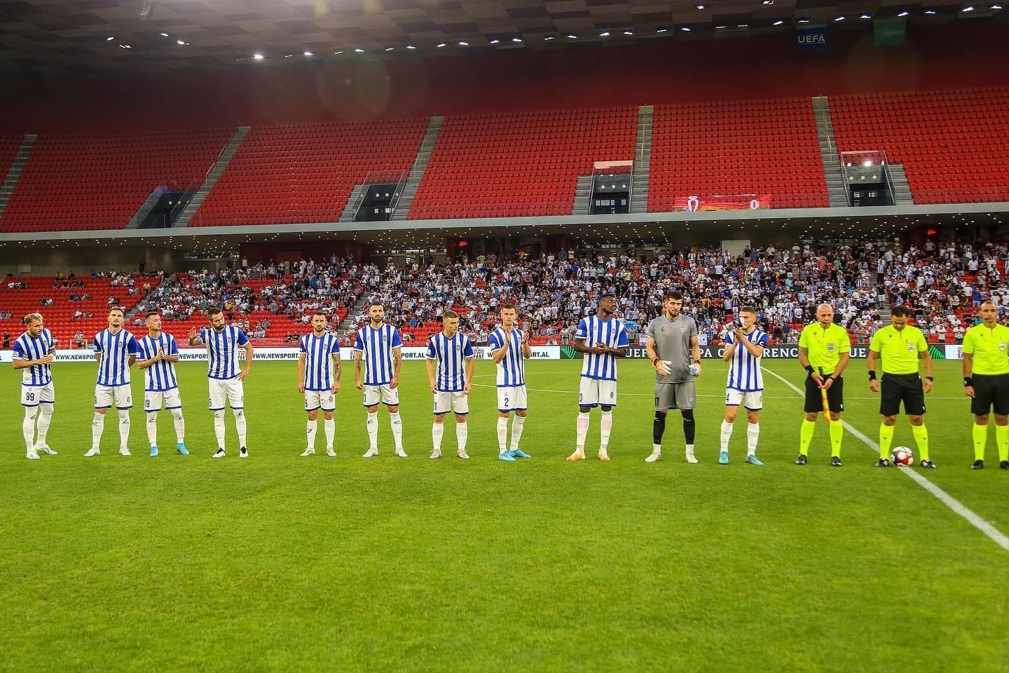 Tjetër disfatë për kampionët e Shqipërisë, Tirana largohet nga Europa me katër humbje