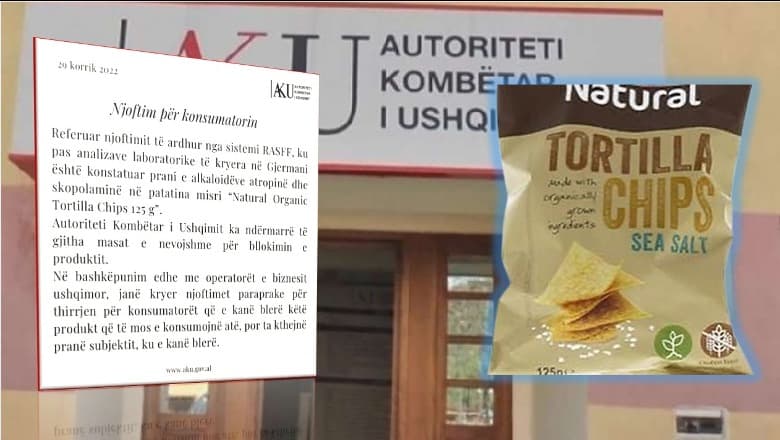 AKU bllokon disa lloje patatinash dhe i bën thirrje qytetarëve: Nuk duhet konsumuar