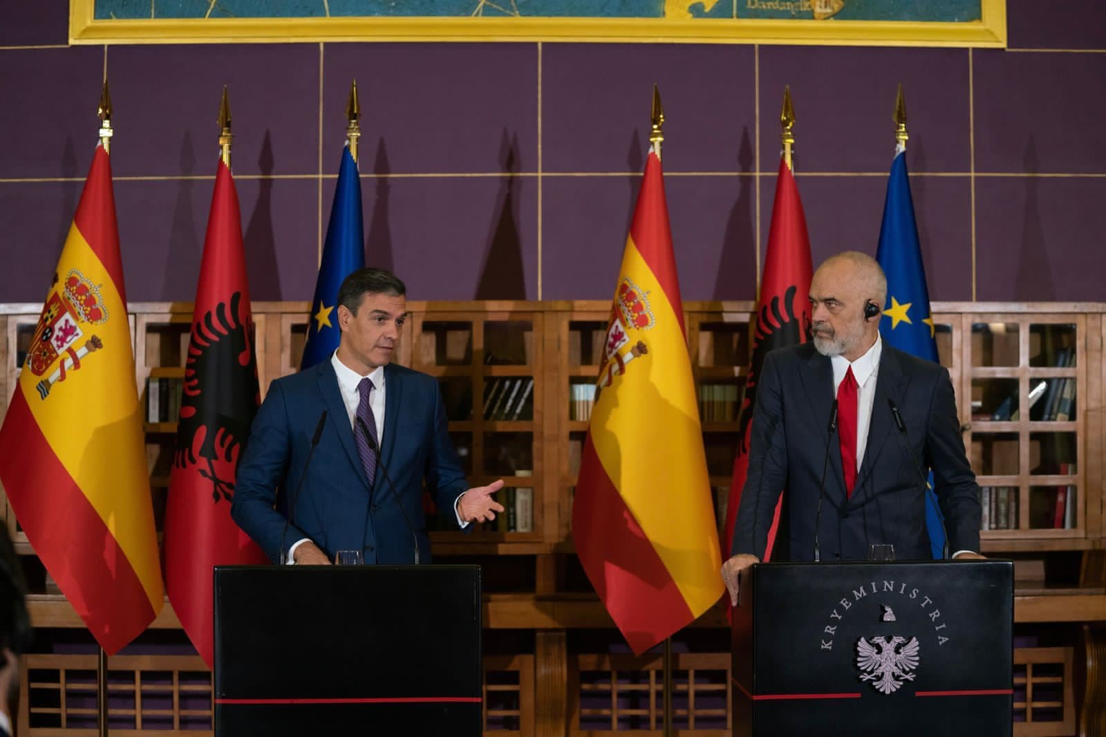 Në konferencë me Ramën, Sanchez: BE na nxë të gjithëve, përfundoni reformat