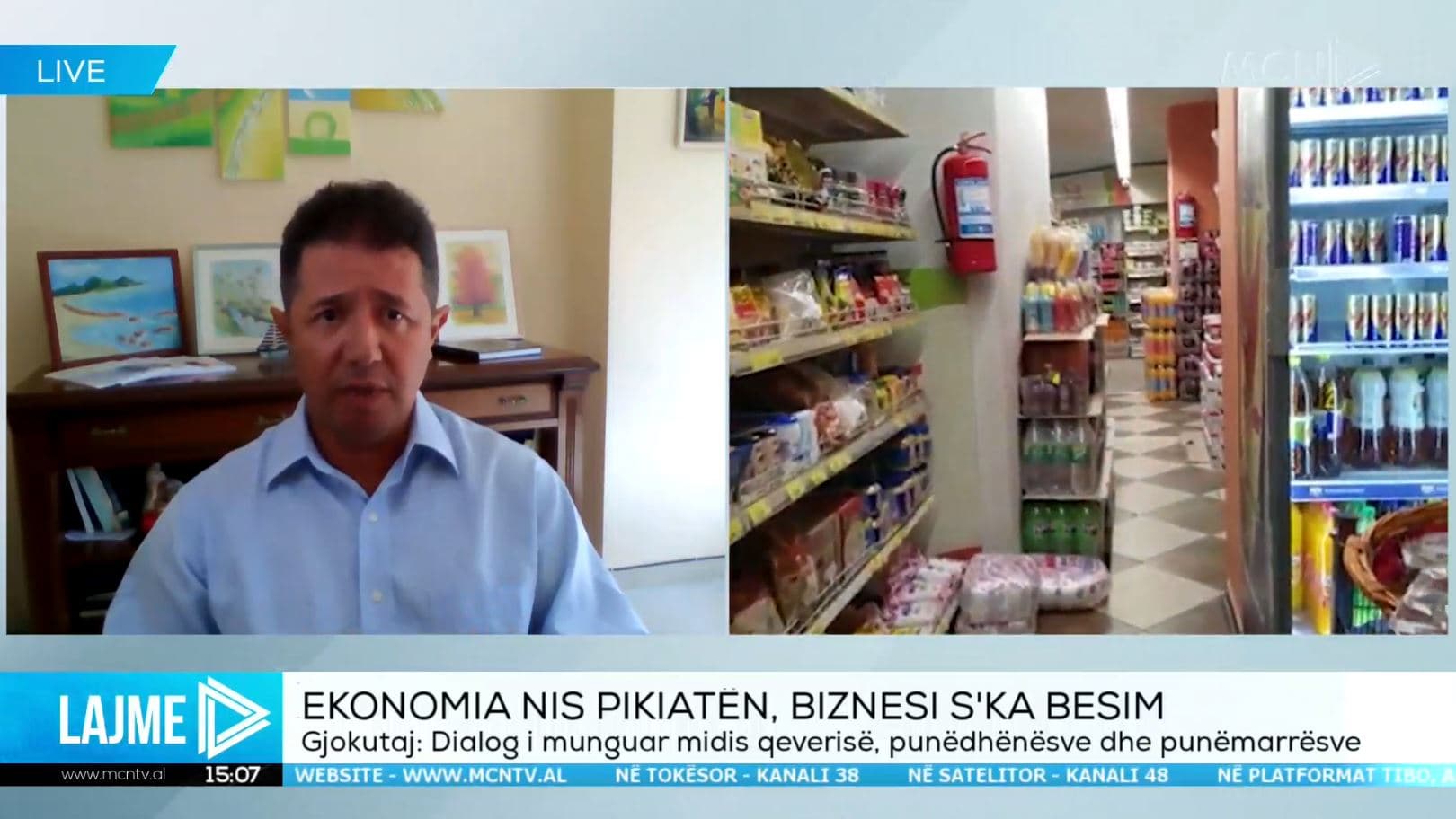 Inflacioni i lartë/ Gjokutaj: Duhet rritje e pagave përmes marrëveshjeve, Bordi krijon amulli dhe ndihmon monopolet (VIDEO)