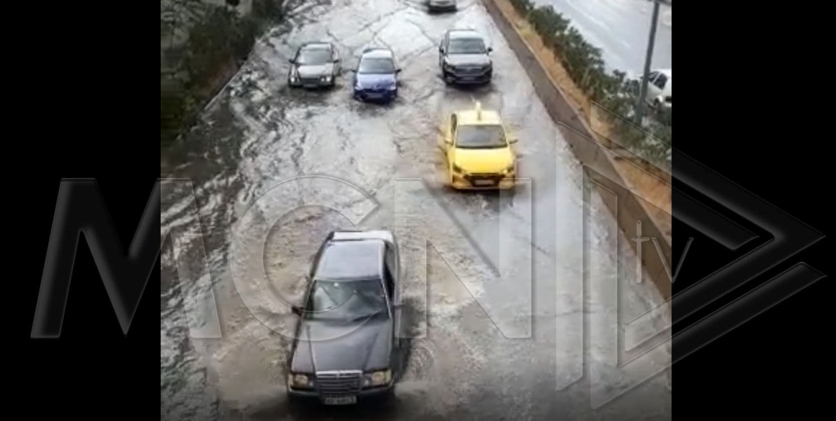 Stuhi në Tiranë, përmbytet aksi rrugor nga “Pallati me Shigjeta” në TEG (VIDEO)