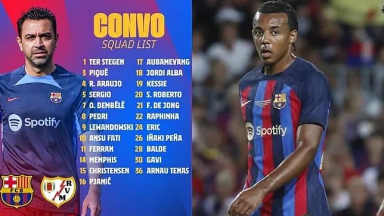 U afrua te Barcelona këtë verë, mbrojtësi nuk është në listë për ndeshjen e parë