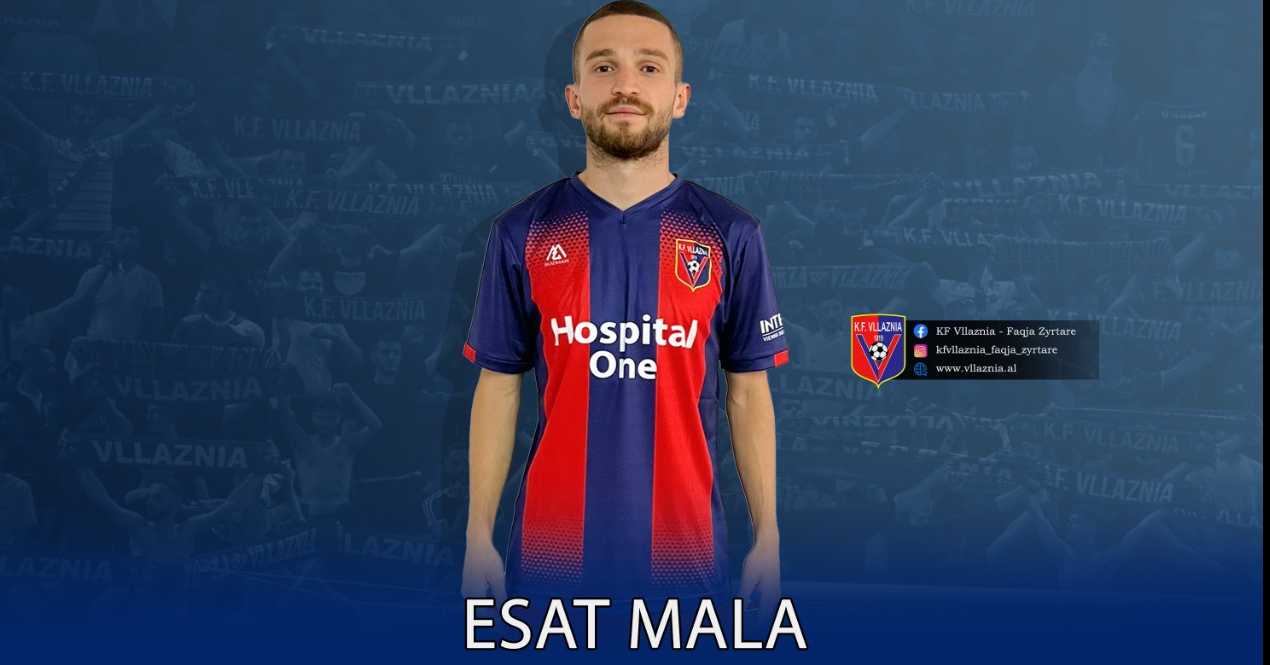 Zyrtare, Vllaznia firmos me Esat Malën