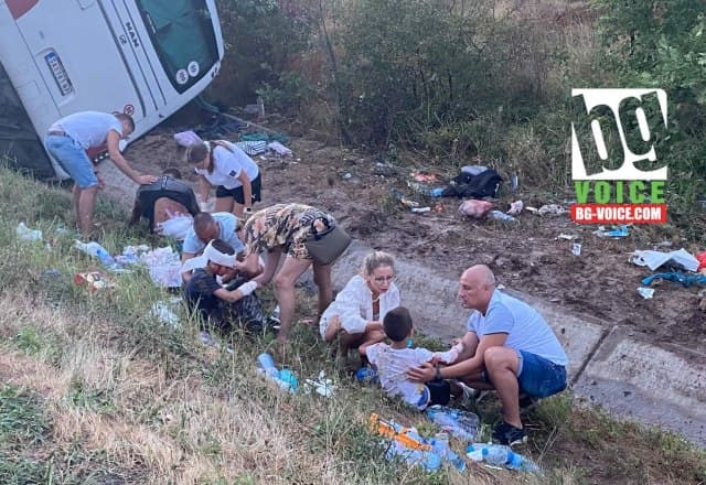 Aksidentohet autobusi me serbë në Bullgari, në mjet 38 fëmijë (VIDEO)