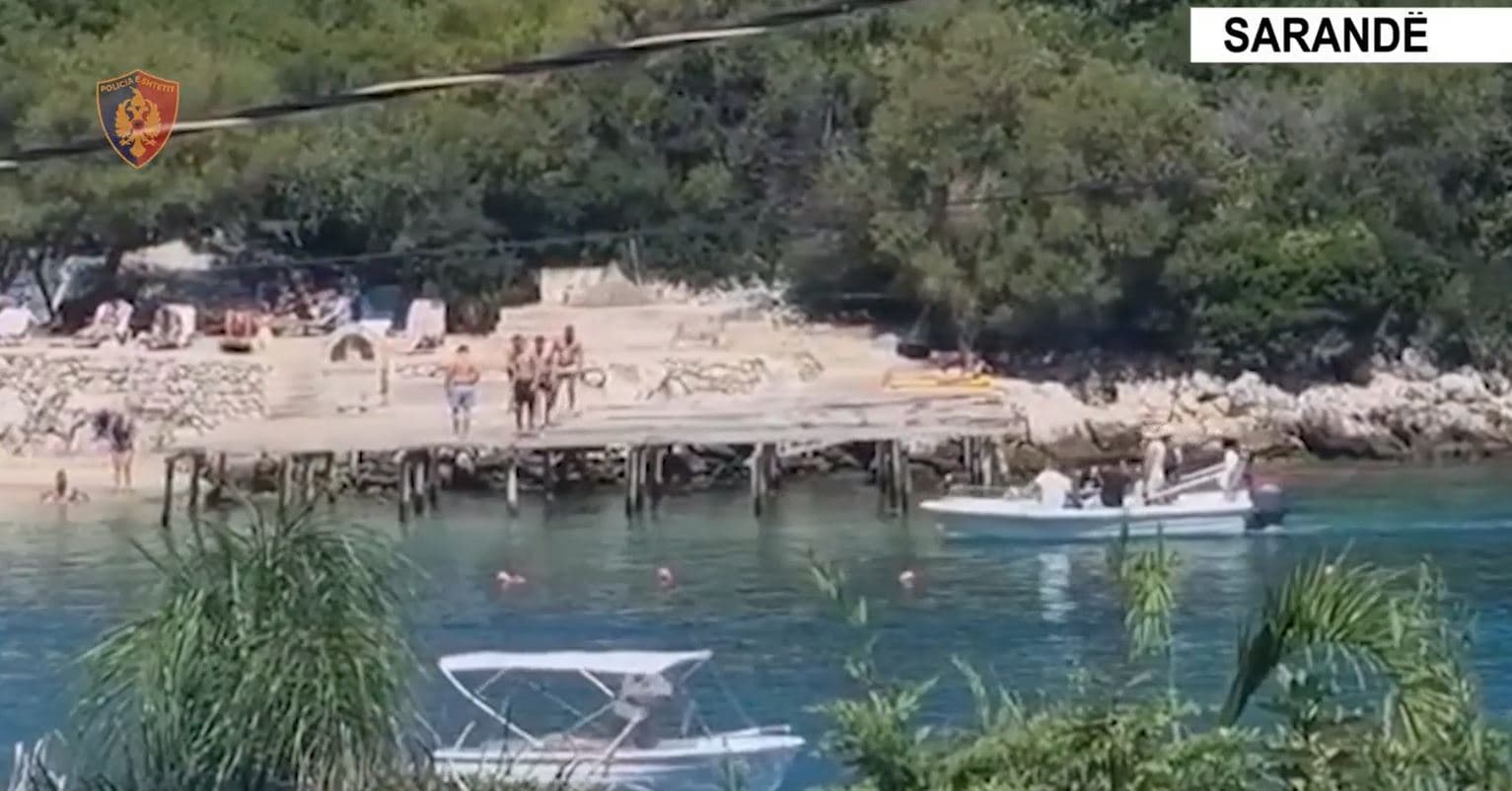 Po lëvizte me skaf në zonën e ndaluar, gjobitet dhe i bllokohet mjeti 28-vjeçarit në Ksamil