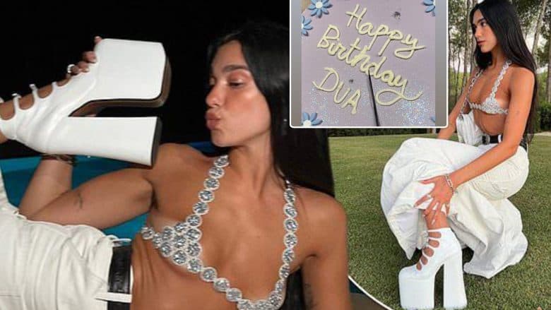 Dua Lipa sot feston ditëlindjen, organizon festë me miq