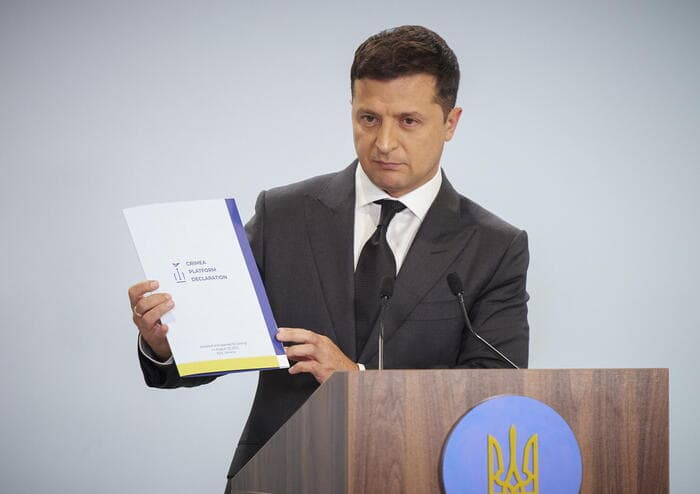 Zelensky: Fitorja e luftës do kalojë nga rimarrja e Krimesë