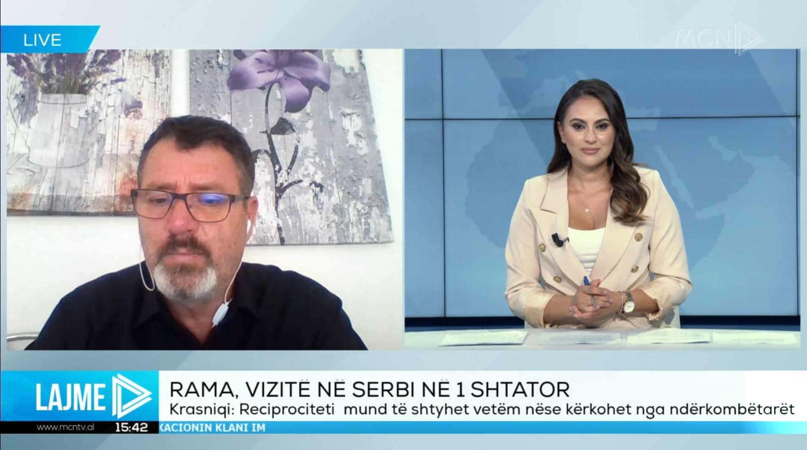 Dialogu Prishtinë-Beograd, Krasniqi: Do të ketë njohje të pranueshme për të dy palët