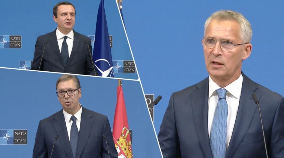 “NATO-KFOR mbeten vigjilent”, Stoltenberg reagon pas marrëveshjes Kosovë-Serbi
