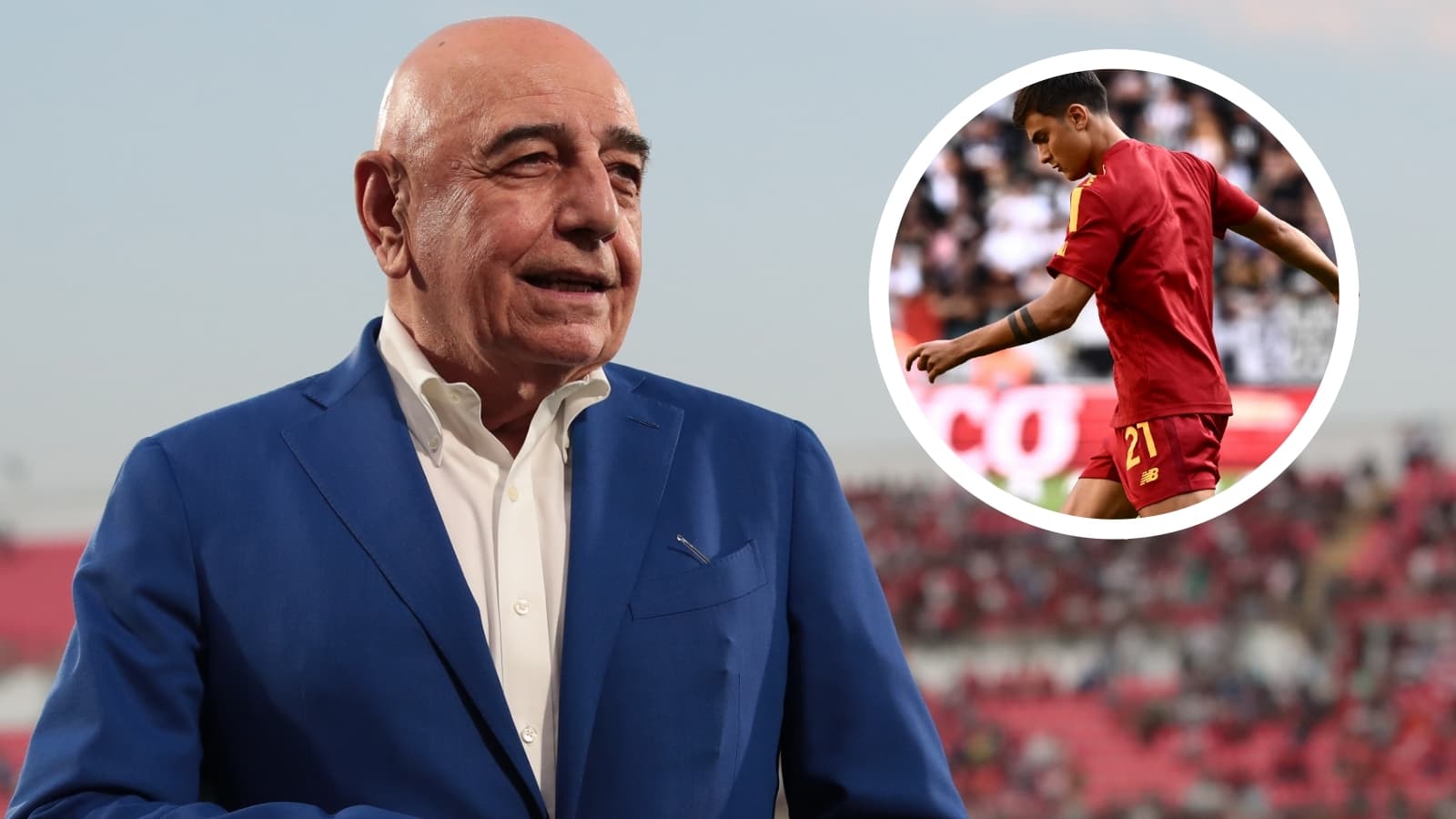Galliani: Tentuam të afrojmë Dybalan, por zgjodhi Romën