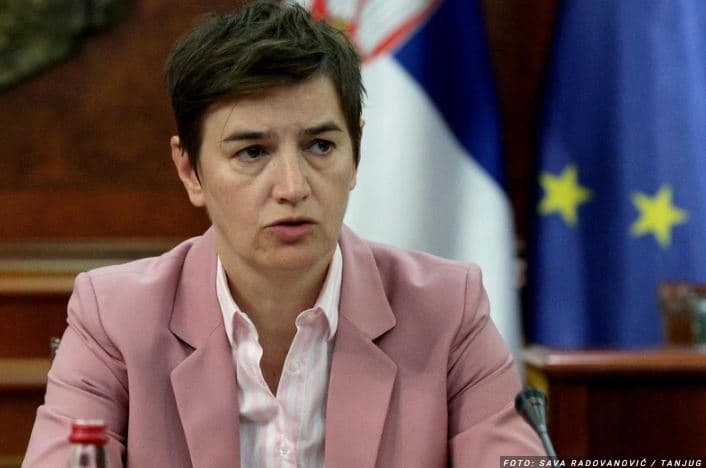 Kryeministrja serbe Brnabiç sot viziton tre qytete në veriun e Kosovës
